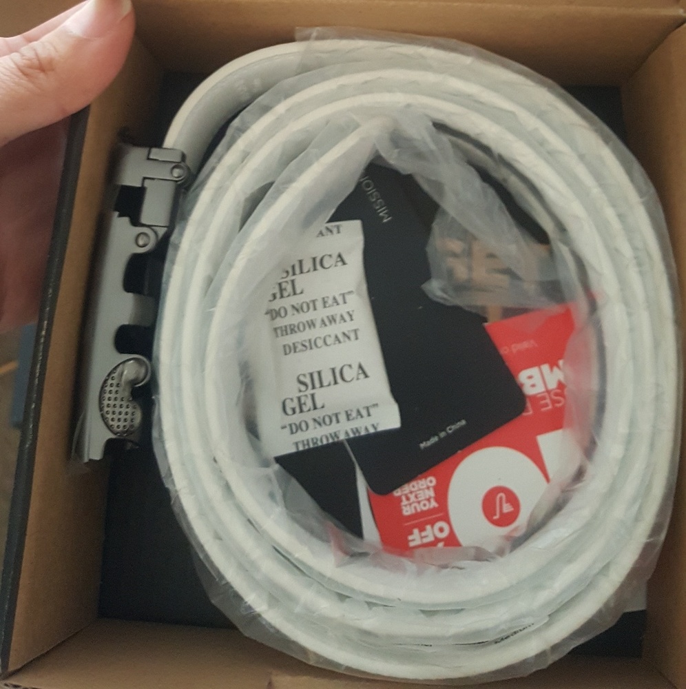 White Men's Belt